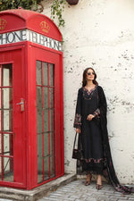 Noor Luxe Chikankari 2026 - D1 - B - Midnight Black