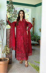 Plush Luxury Winter '26 - Velvet Aria (WLXU-04) | 3pcs Embroidered Unstitched Winter