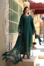 Noor Luxe Chikankari 2026 - D6 - B - Emerald Green