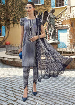 Embroidered Lawn Suits Unstitched 3 Piece MB23MPE 10A