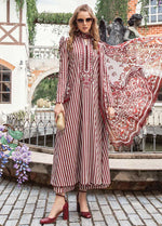 Embroidered Lawn Suits Unstitched 3 Piece MB23MPE 10B