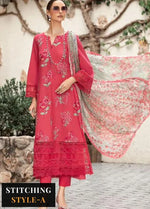 Embroidered Lawn Suits Unstitched 3 Piece MB23MPE 2A