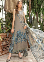 Embroidered Lawn Suits Unstitched 3 Piece MB23MPE 9A