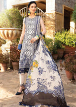 Printed Lawn Suits Unstitched 3 Piece MB23MP 5B