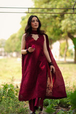 Summer Lawn Vol - 2 '26 - SCARLET LUXURY EMBROIDERED LAWN SET (NEL-26616) EID UL ADHA 2026