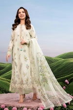 3 Pc Unstitched Embroidered Lawn Suit - MB-CUSV14-02A