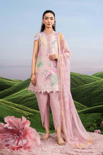 3 Pc Unstitched Embroidered Lawn Suit - MB-CUSV14-04A