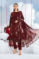 3 Pc Unstitched Embroidered Lawn Suit - MB-CUSV14-07A