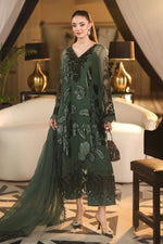 Royale Tea Affair Chiffon Unstitched Collection '26 - MPC-26-207-Pine Green
