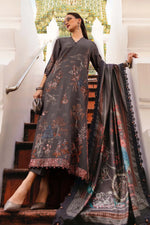 Mprints Winter Edit '25 - 3 Piece Unstitched Embroidered Twill Linen Suit | MPT-2801-B