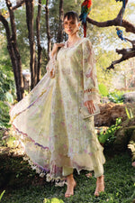 3 Piece Unstitched Embroidered Lawn Suit | MPT-2901-B - SKU