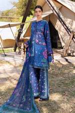 3 Piece Unstitched Embroidered Lawn Suit | MPT-2904-B - SKU
