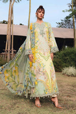 3 Piece Unstitched Embroidered Lawn Suit | MPT-2908-B - SKU