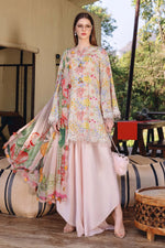3 Piece Unstitched Embroidered Lawn Suit | MPT-2914-A -SKU