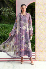 3 Piece Unstitched Embroidered Lawn Suit | MPB3006-999-00B
