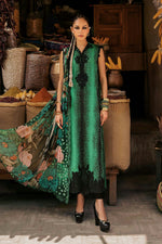Sounds Of Mprints '26 - 3 Piece Unstitched Embroidered Linen Suit | MPT-3105-A