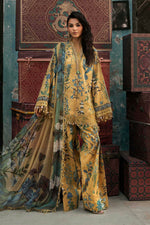 Sounds Of Mprints '26 - 3 Piece Unstitched Embroidered Cambric Suit | MPT-3106-A