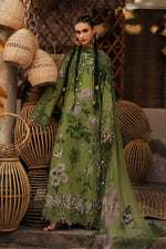 Sounds Of Mprints '26 - 3 Piece Unstitched Embroidered Cambric Suit | MPT-3109-B
