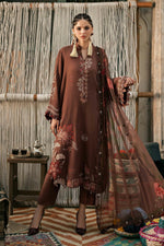 Sounds Of Mprints '26 - 3 Piece Unstitched Embroidered Dobby Linen Suit | MPT-3110-B