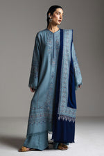 Winter Unstitched Saraab '26 - FIROZA-D9