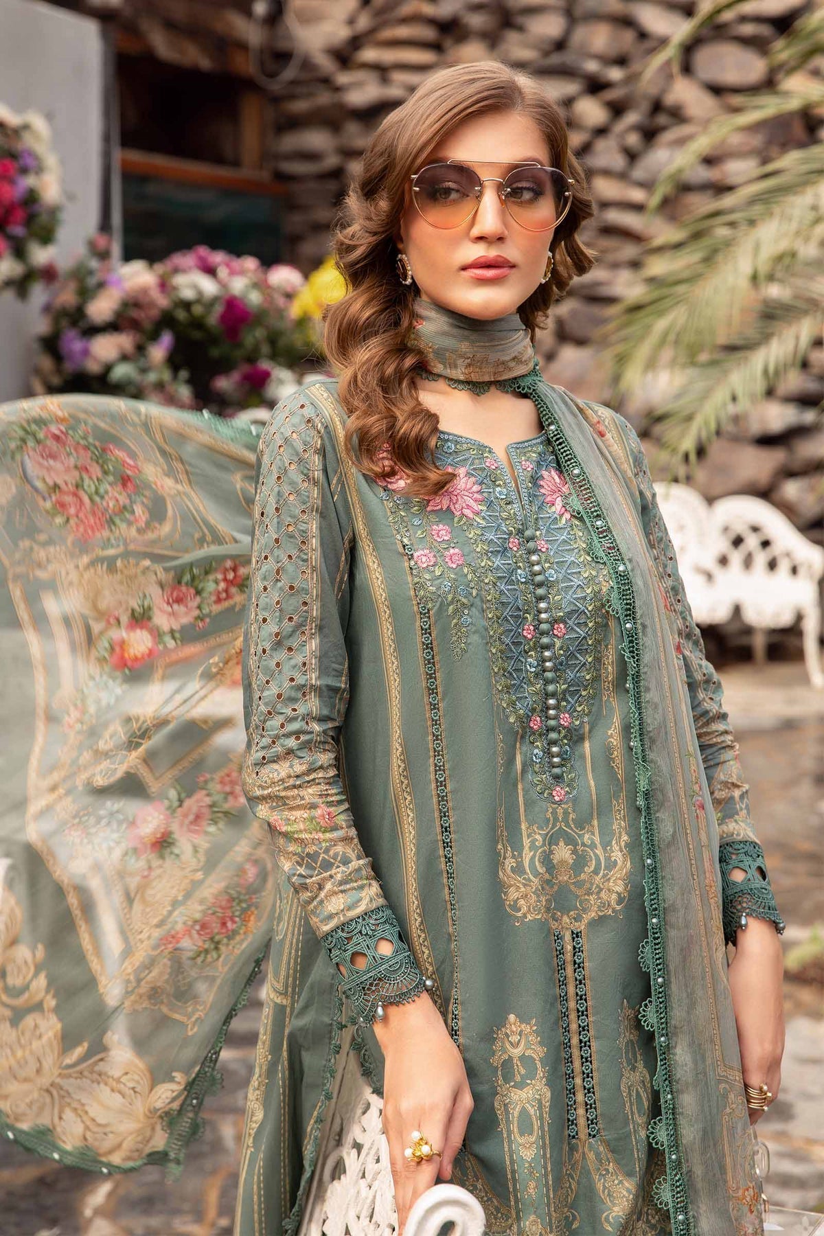 Unstitched M.Prints | MPT-2104-B Maria B